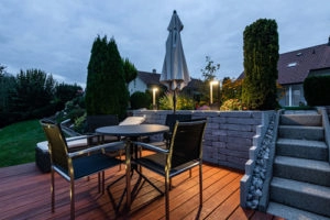 planification d'éclairage basse consommation pour jardin et extérieur